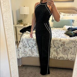 lulus black jumpsuit